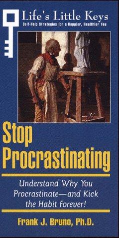 Cover for Stop procrastinating