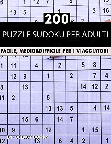 Cover for Sudoku puzzle per adulti