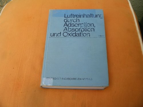 Cover for Luftreinhaltung durch Adsorption, Absorption und Oxidation