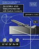Cover for Algebra and Trigonometry With Analytic Geometry