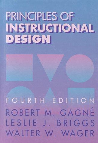 Cover for Principles of Instructional Design