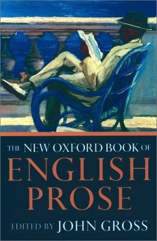 Cover for The new Oxford book of English prose
