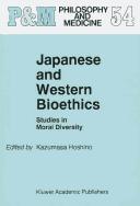 Cover for Japanese and Western Bioethics