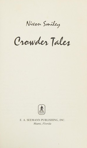 Cover for Crowder tales.