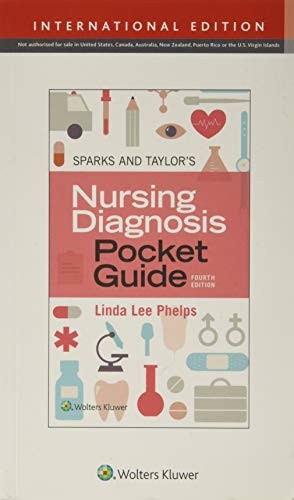 Cover for Sparks & Taylors Nursing Diagnosis Pockt