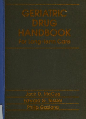 Cover for Geriatric drug handbook for long-term care