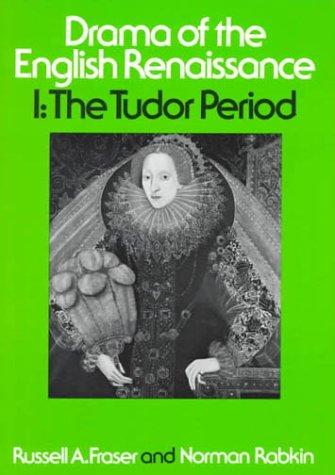 Cover for Drama of the English Renaissance