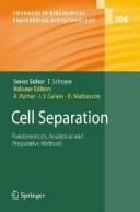 Cover for Cell separation