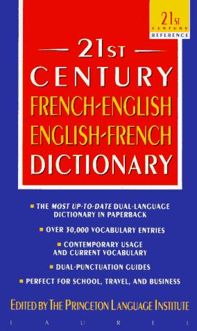 Cover for 21st century French-English, English-French dictionary