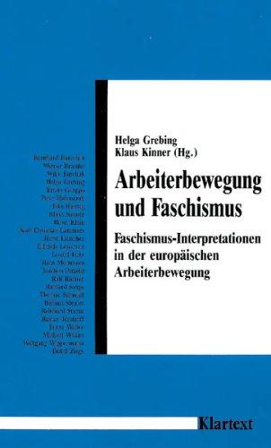 Cover for Arbeiterbewegung und Faschismus