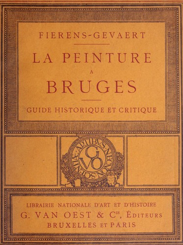 Cover for La peinture à Bruges