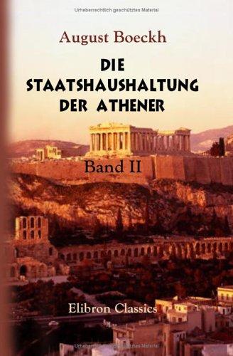 Cover for Die Staatshaushaltung der Athener