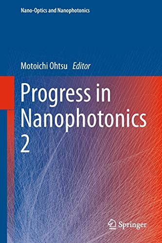 Cover for Progress in Nanophotonics 2