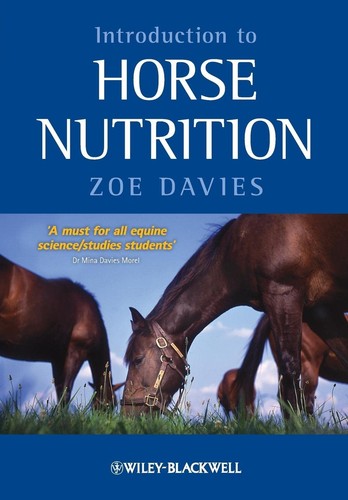 Cover for Introduction to horse nutrition