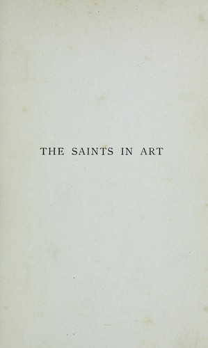 Cover for The saints in art