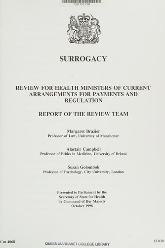 Cover for Surrogacy