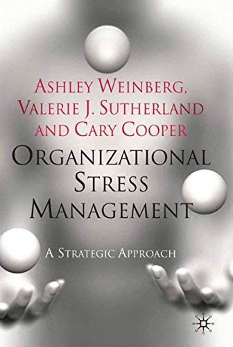 Cover for Organizational Stress Management