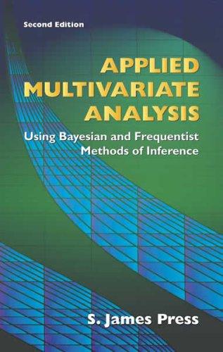 Cover for Applied multivariate analysis