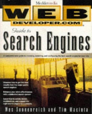 Cover for Web developer.com guide to search engines