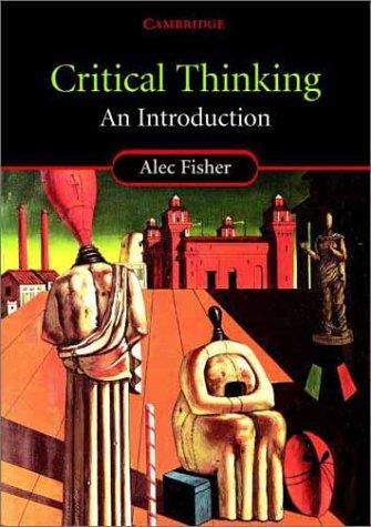 Cover for Critical thinking