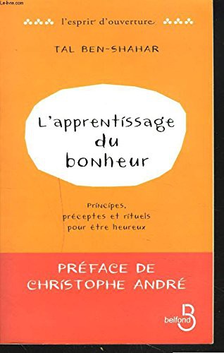 Cover for L'apprentissage du bonheur