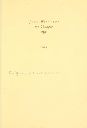 Cover for John Withrop