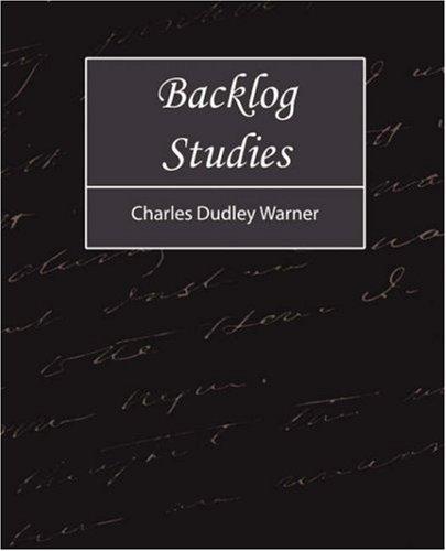 Cover for Backlog Studies