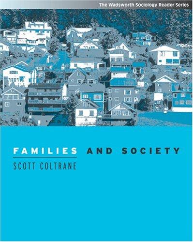 Cover for Families and society