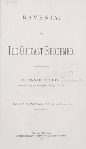 Cover for Ravenia