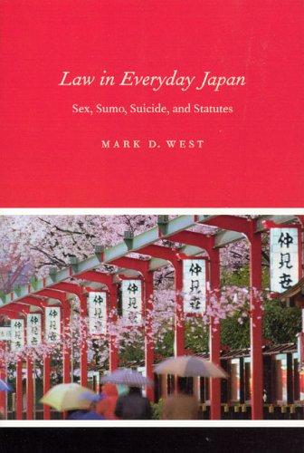 Cover for Law in Everyday Japan