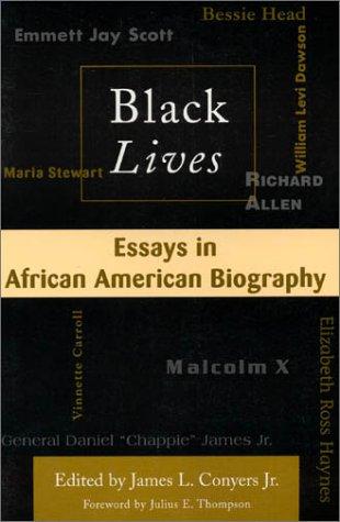 Cover for Black Lives