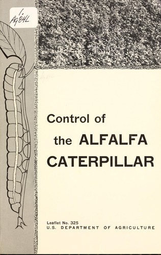 Cover for Control of the alfalfa caterpillar