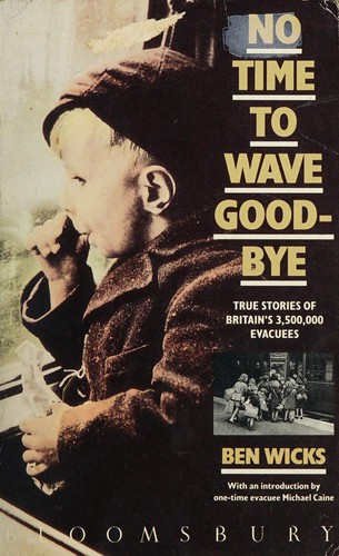 Cover for No time to wave goodbye