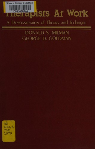 Cover for Therapists at work