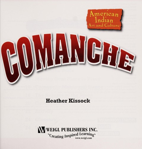 Cover for Comanche