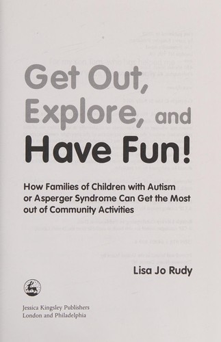 Cover for Get out, explore, and have fun!