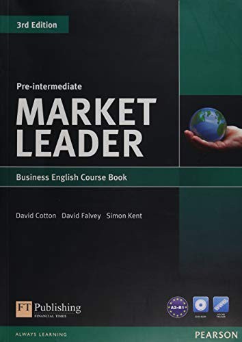 Cover for Market Leader 3rd Edition Pre-Intermediate Coursebook & DVD-Rom Pack (3rd Edition)