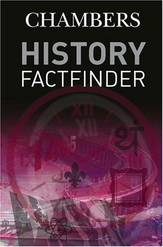 Cover for Chambers history factfinder