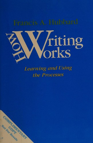 Cover for How writing works