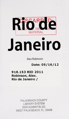 Cover for Rio de Janeiro