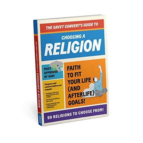 Cover for Knock Knock Savvy Convert's Guide to Choosing a Religion (New Edition)