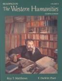 Cover for Readings in the Western humanities