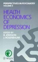 Cover for Health economics of depression