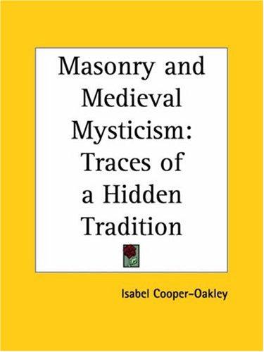 Cover for Masonry and Medieval Mysticism