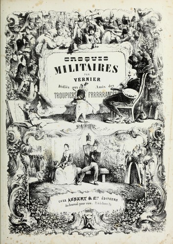 Cover for Croquis militaires