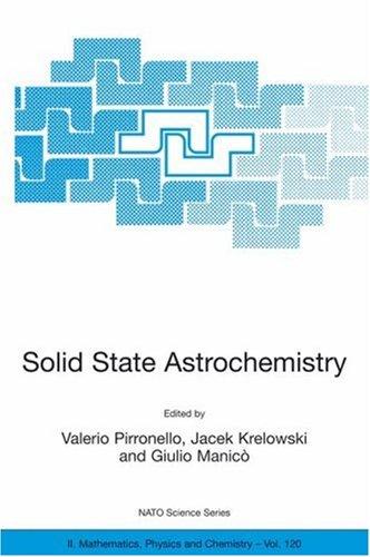 Cover for Solid State Astrochemistry (NATO Science Series II: Mathematics, Physics and Chemistry)