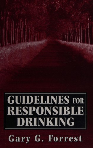 Cover for Guidelines for responsible drinking