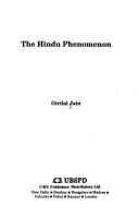 Cover for Hindu Phenomenon