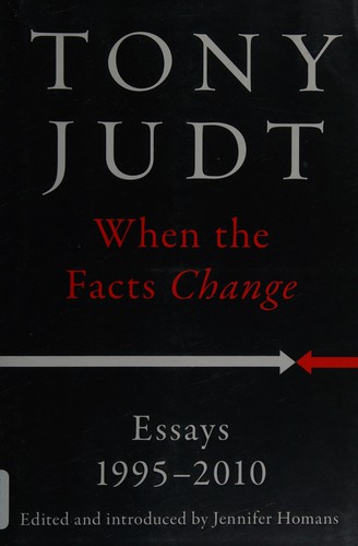 Cover for When the facts change