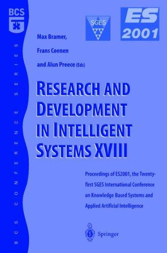 Cover for Research and Development in Intelligent Systems XVIII